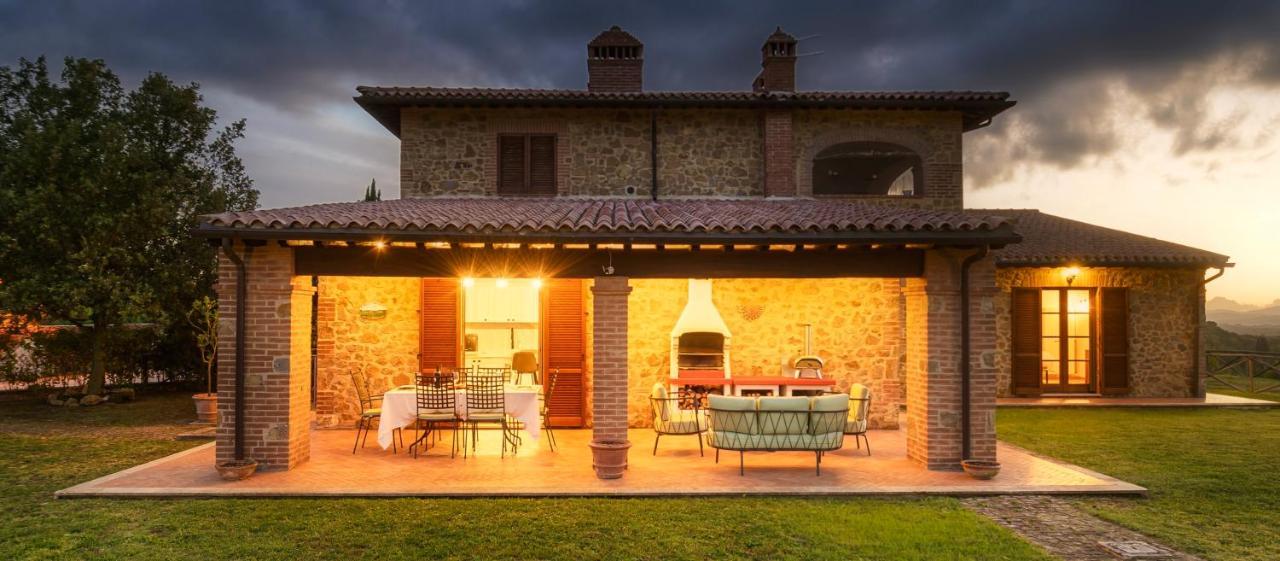 Вілла Casa Ora D'Oro - Panoramic Views / Pool / Private Garden Трекуанда Екстер'єр фото