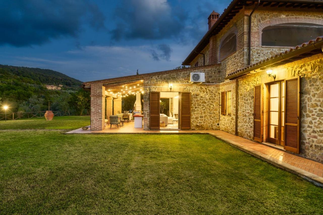 Вілла Casa Ora D'Oro - Panoramic Views / Pool / Private Garden Трекуанда Екстер'єр фото